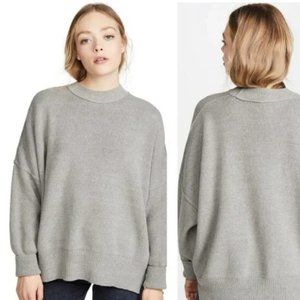 Free People Easy Street Tunic in Heather Gray S